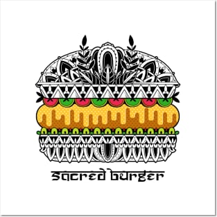 Sacred Burger Posters and Art